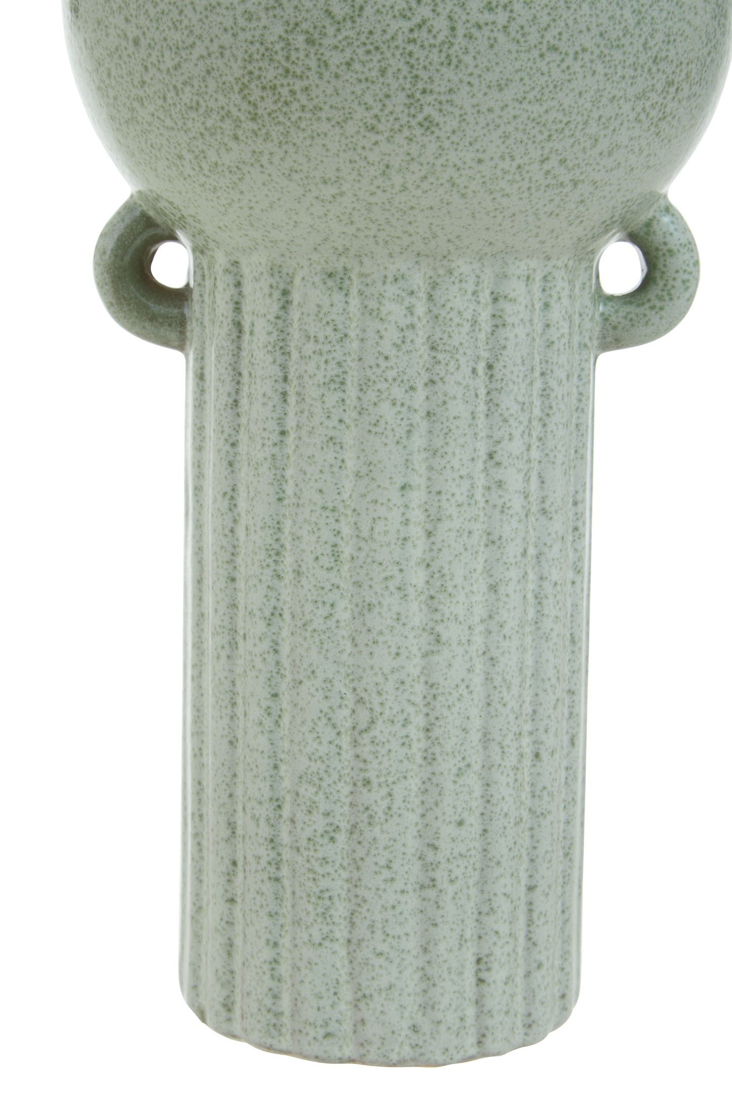 Madeline Green Stoneware Vase