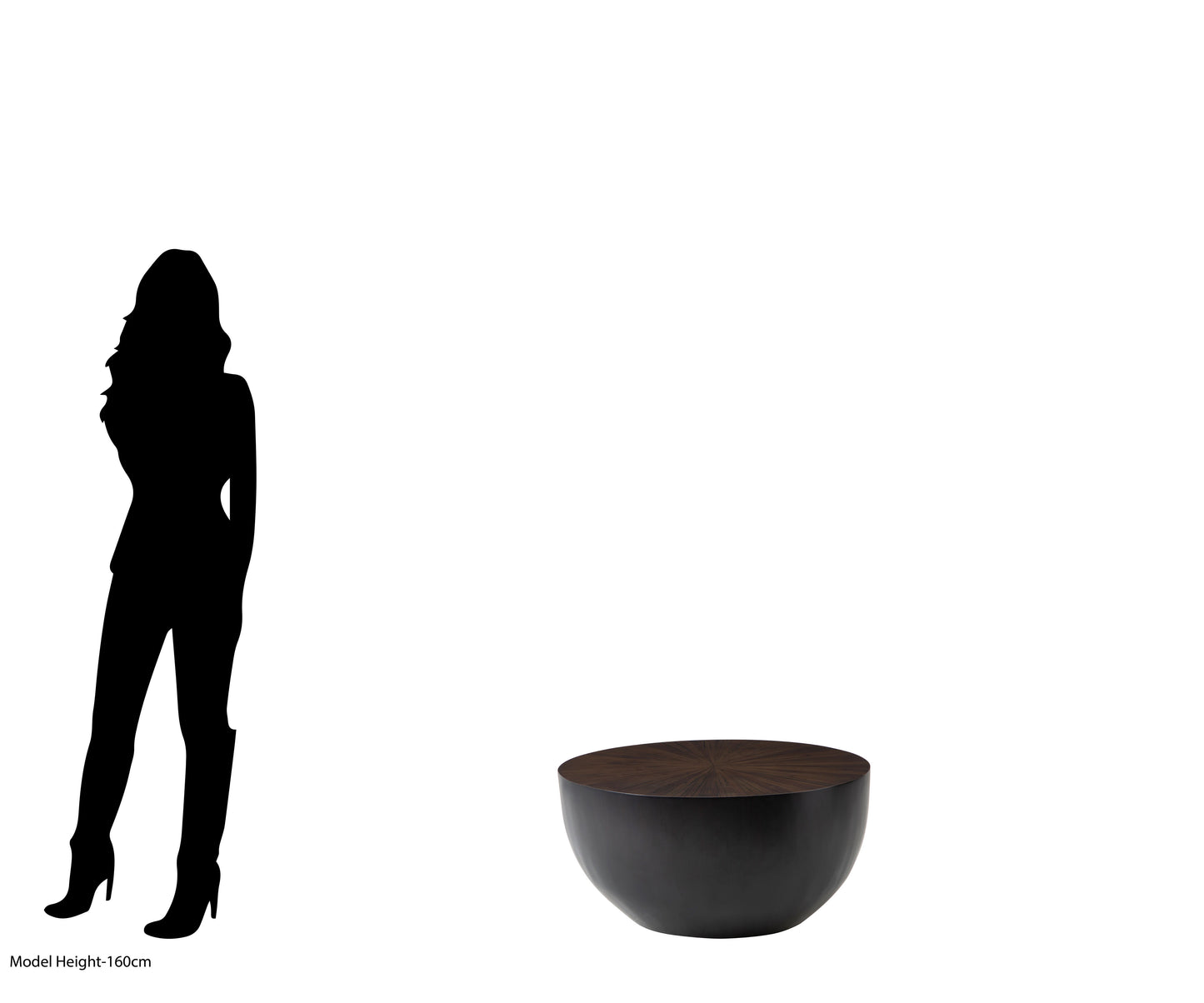 Meraki Wooden Round Coffee Table