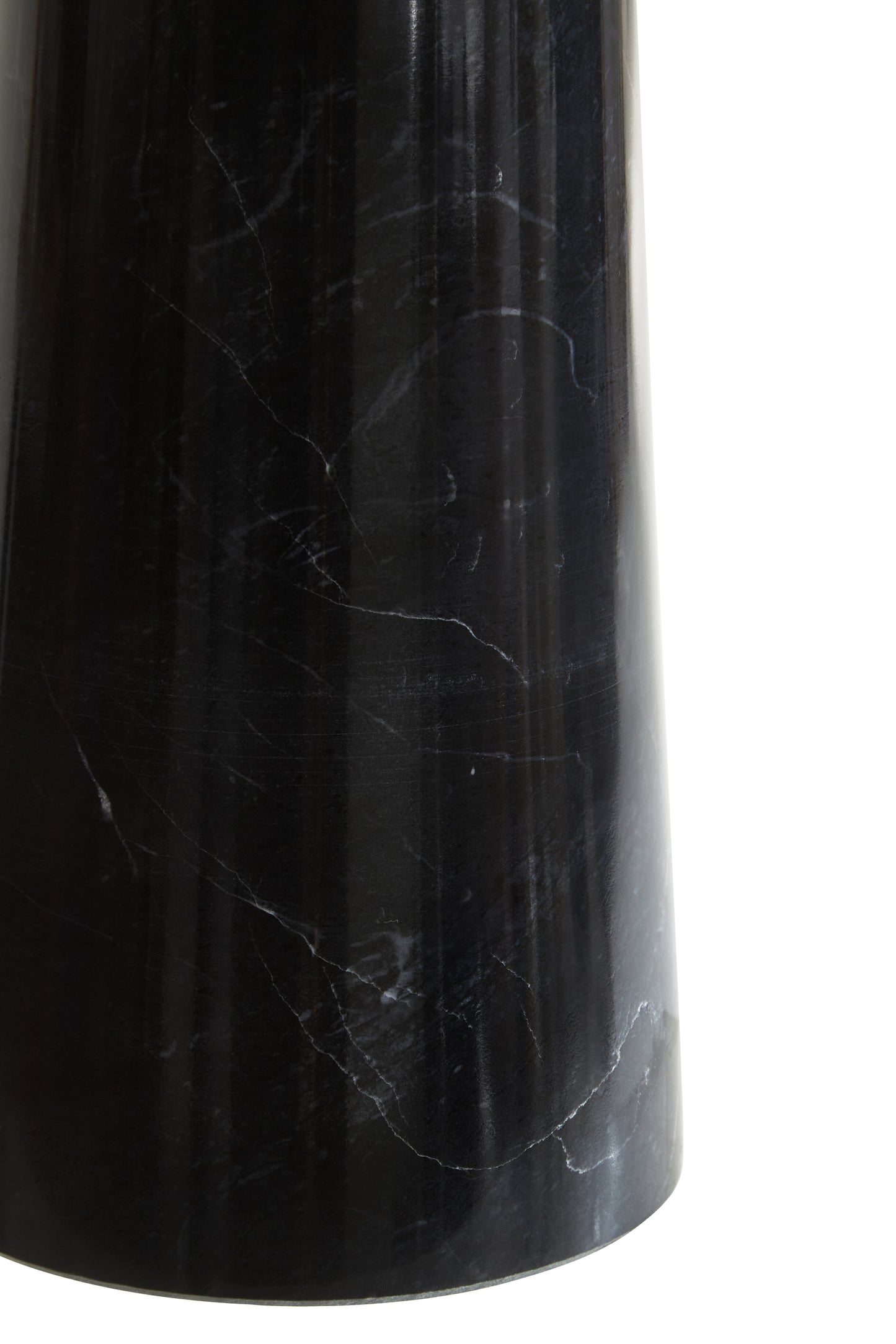 Aurora Black Marble Vase