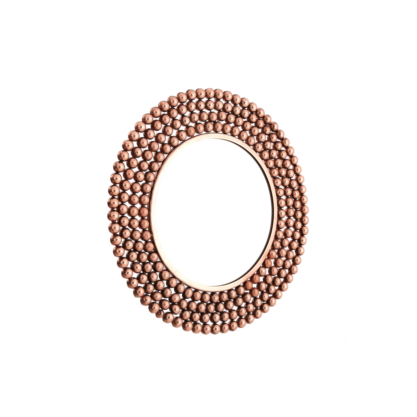 Nomad Round Copper Mirror