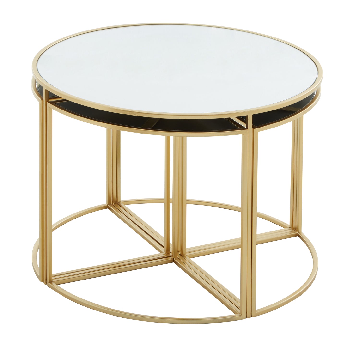 Galaxy Nested 5 Golden Coffee Table
