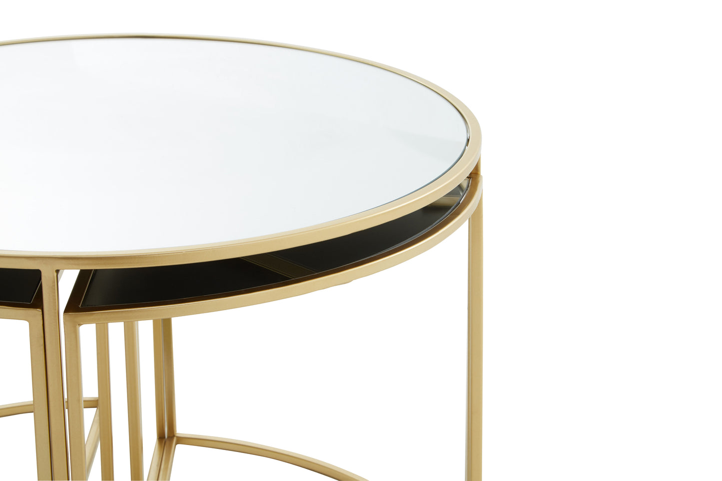 Galaxy Nested 5 Golden Coffee Table