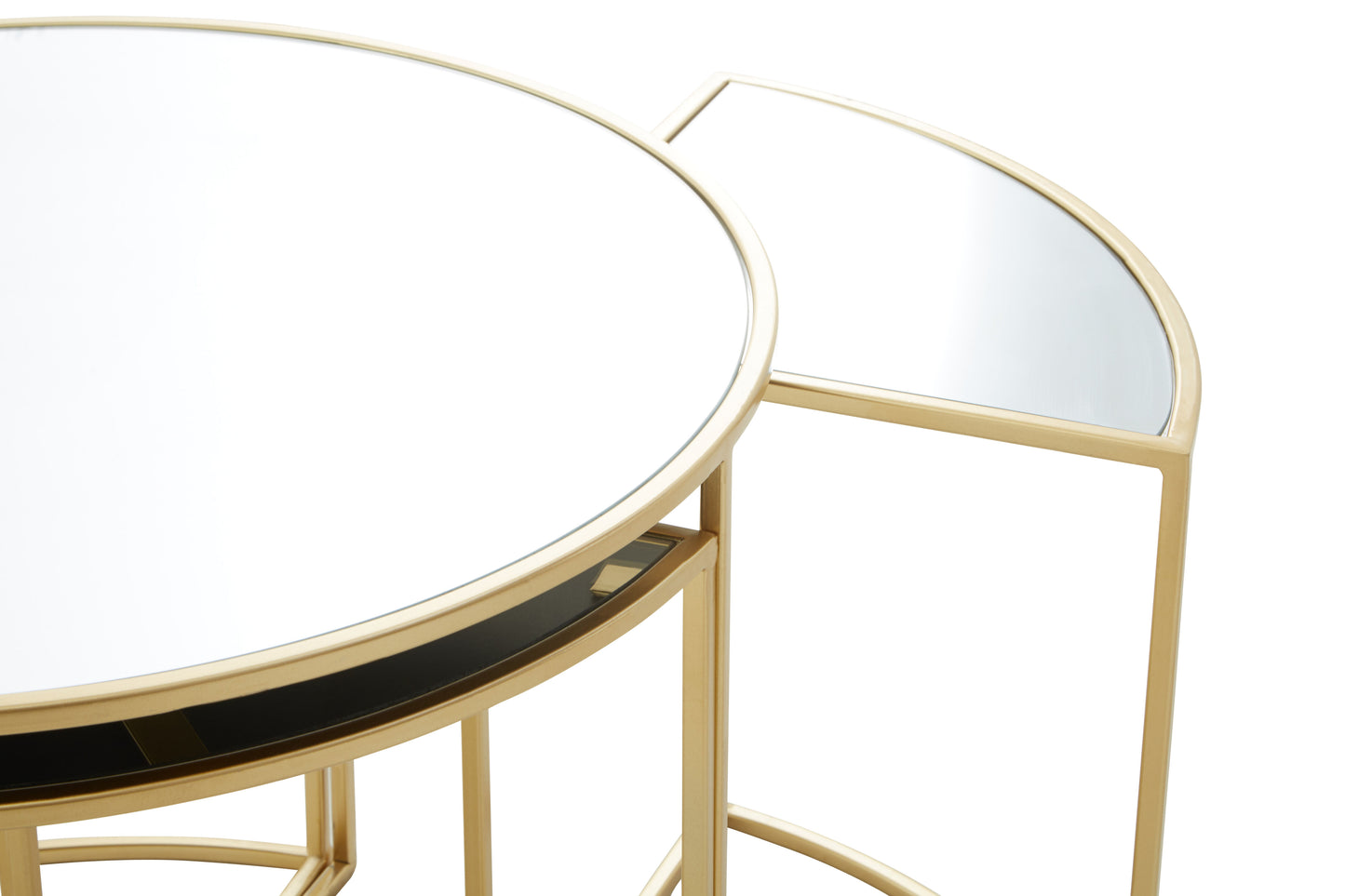 Galaxy Nested 5 Golden Coffee Table