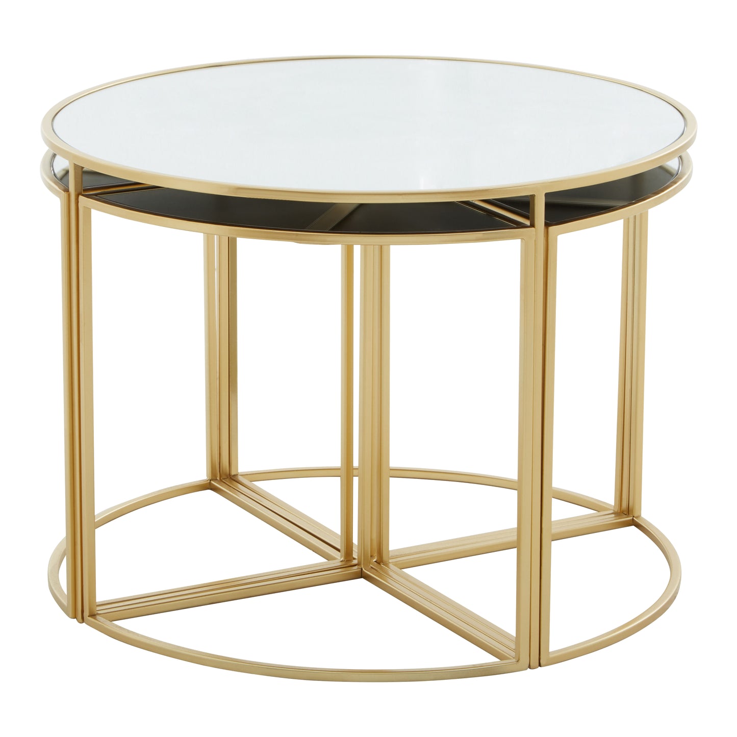 Galaxy Nested Golden Coffee Table