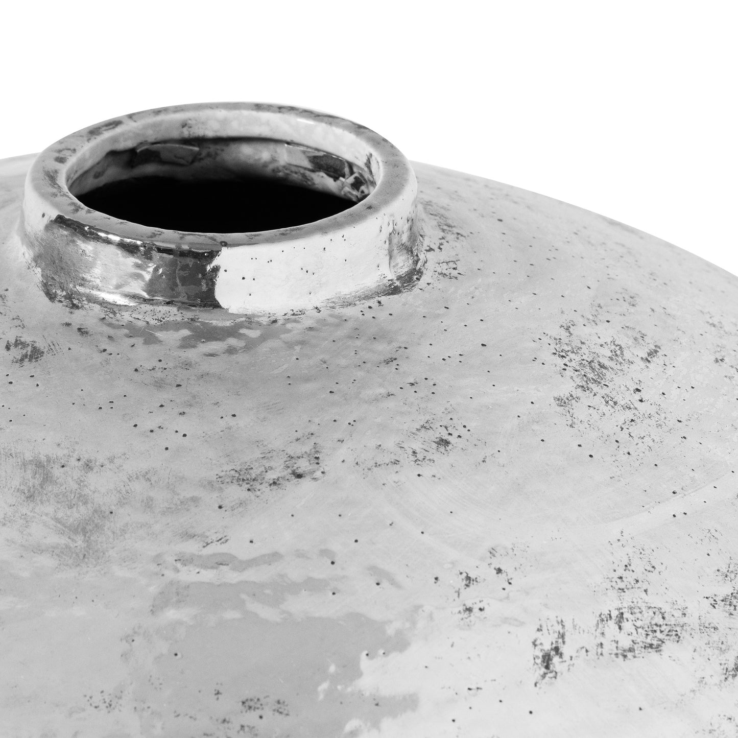 Ocean-Round-Silver-Vase