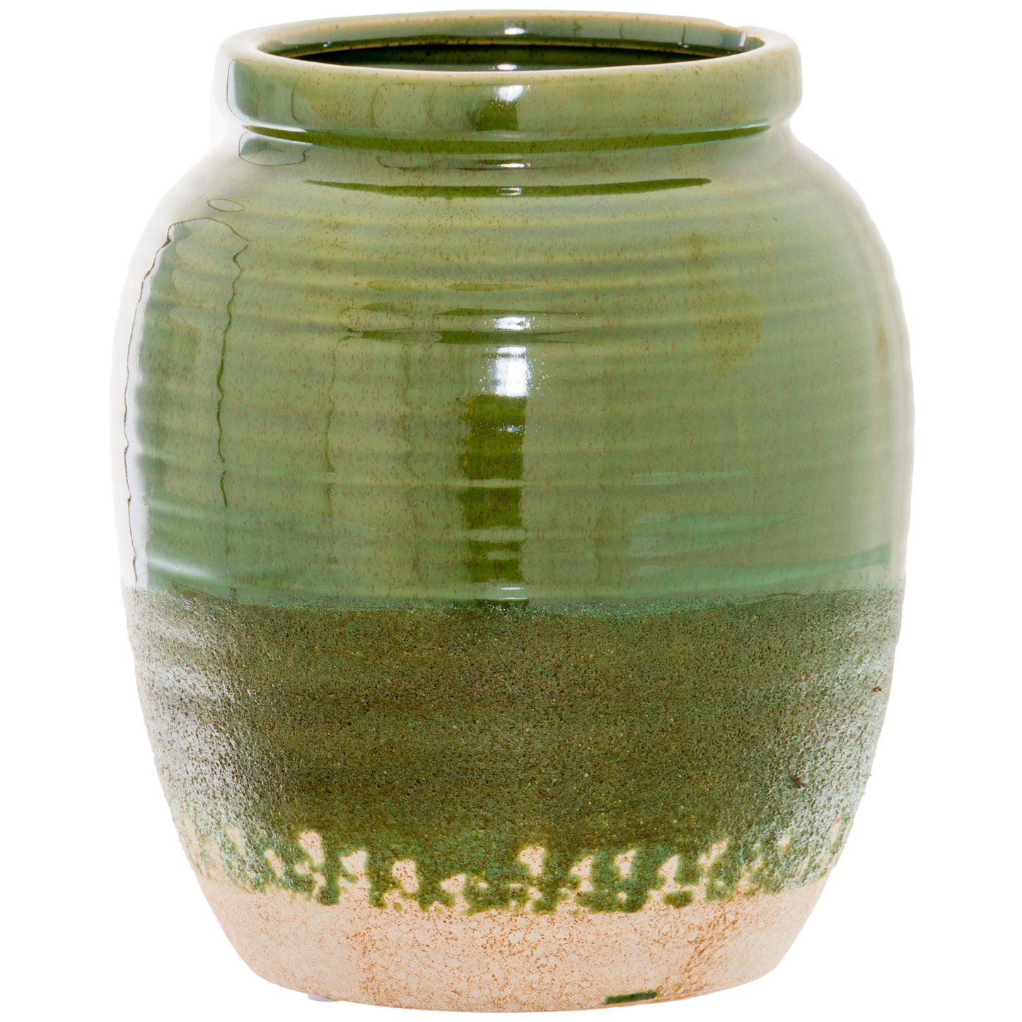 Daffodil-Ceramic-Green-Vase