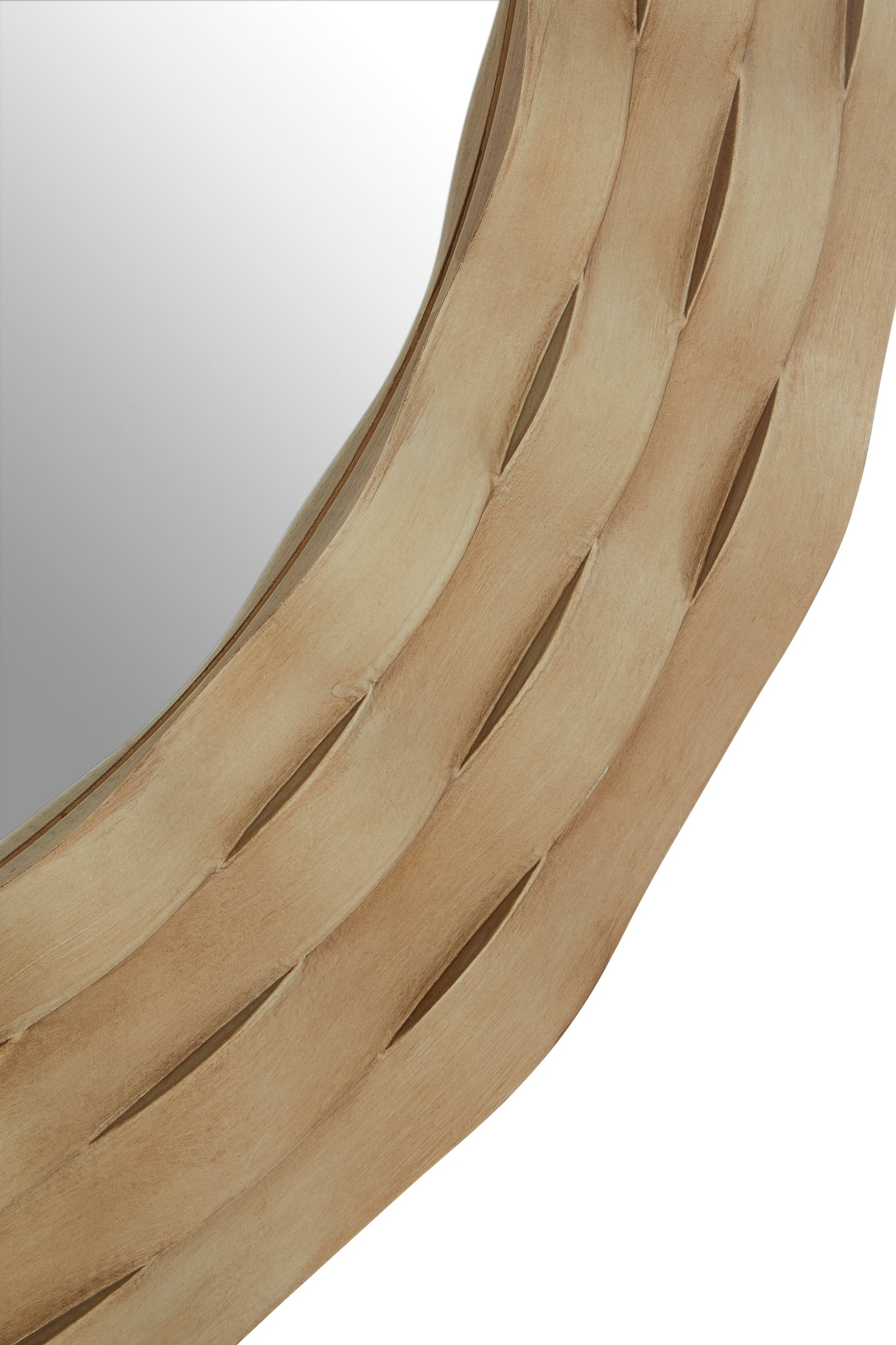 Orbit Round Silver Mirror