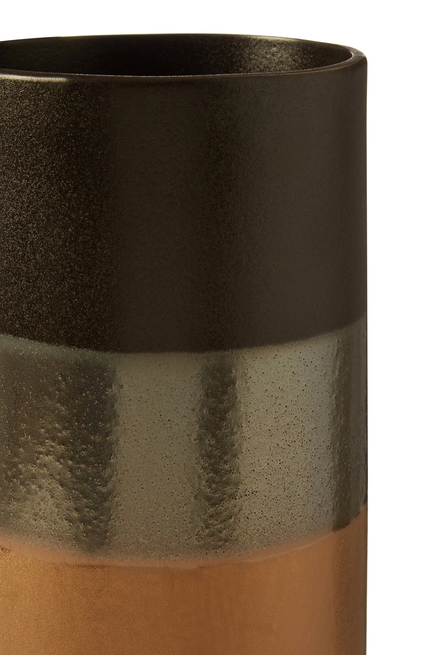 Emma Black Ceramic Vase