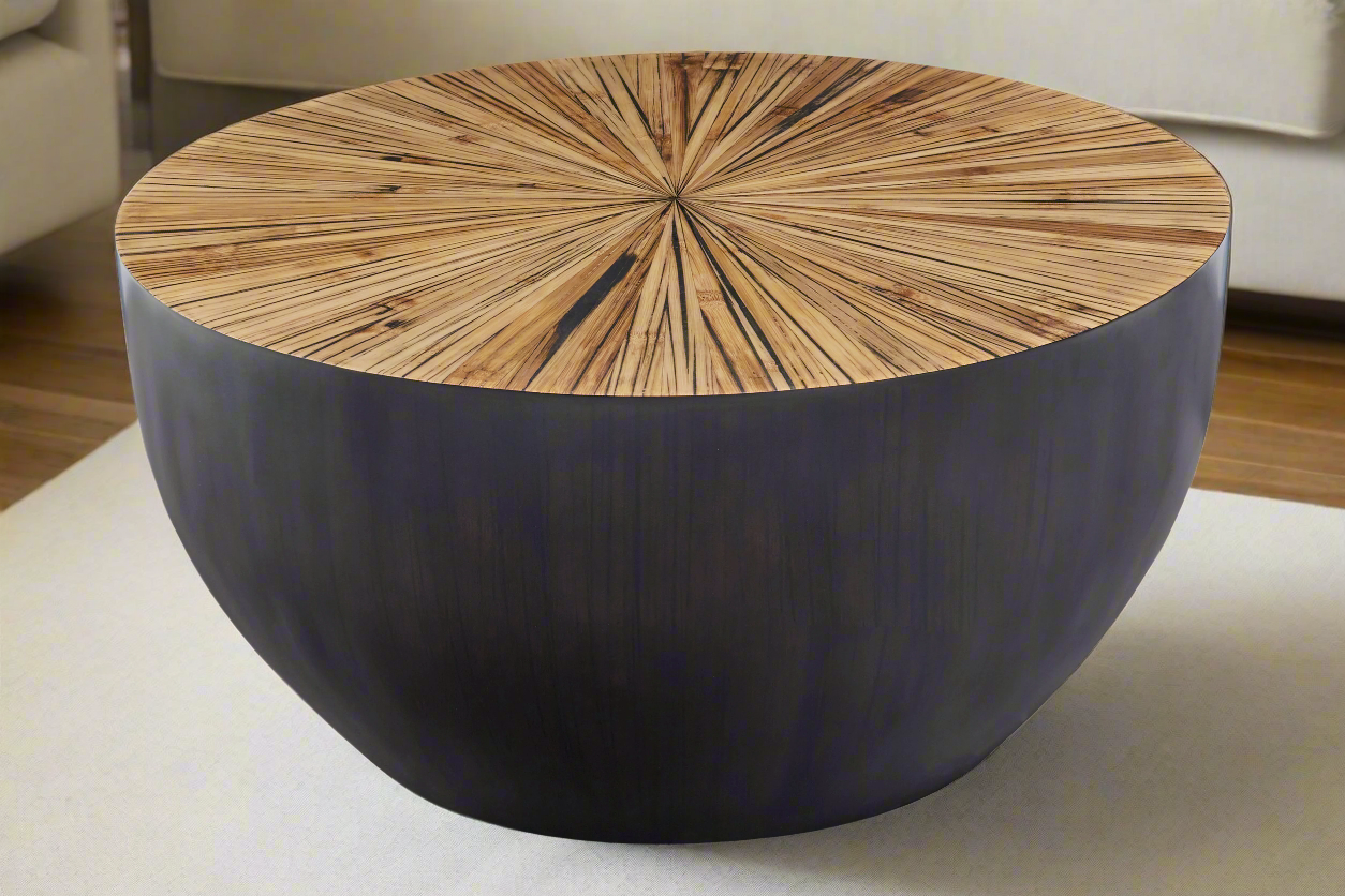 Meraki Wooden Round Coffee Table