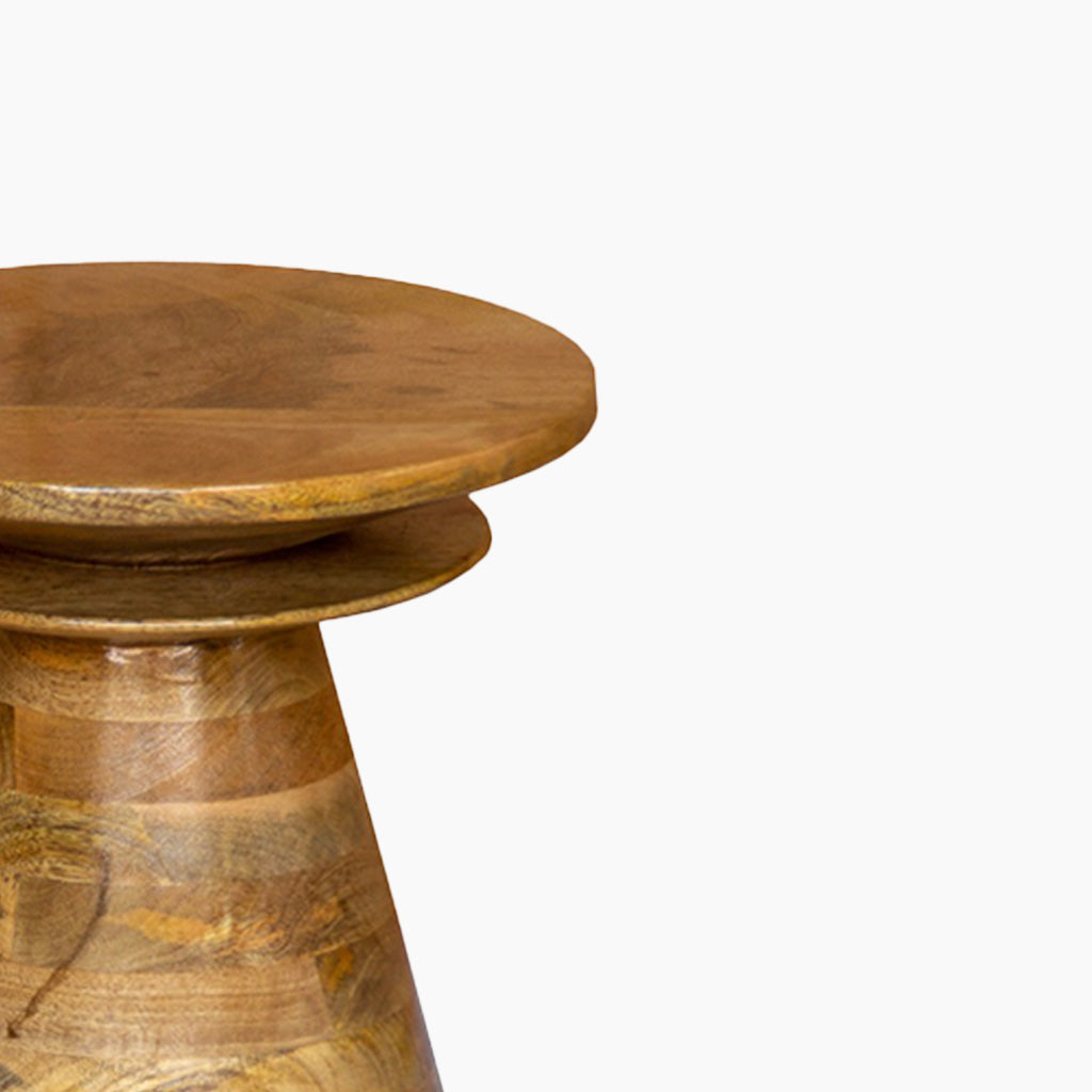 Tropica Wooden Round Side Table
