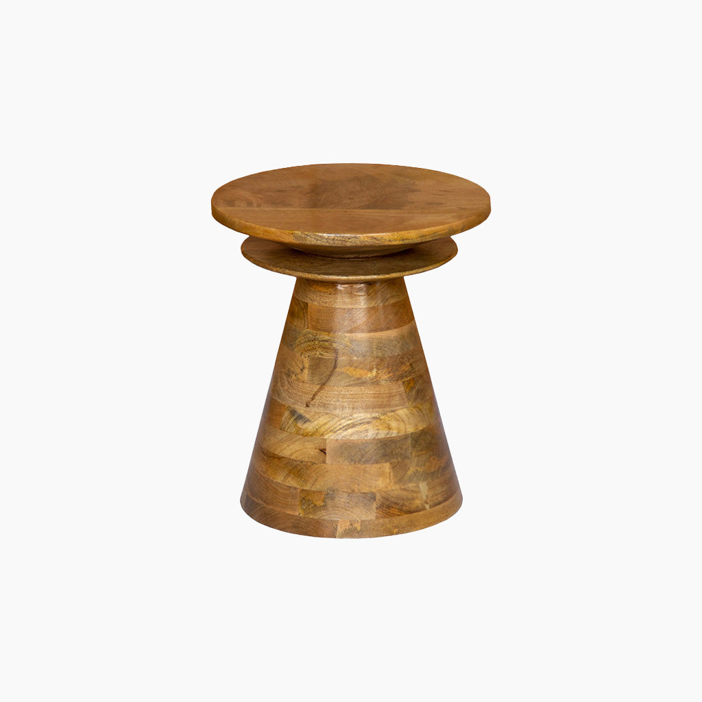 Tropica Wooden Round Side Table
