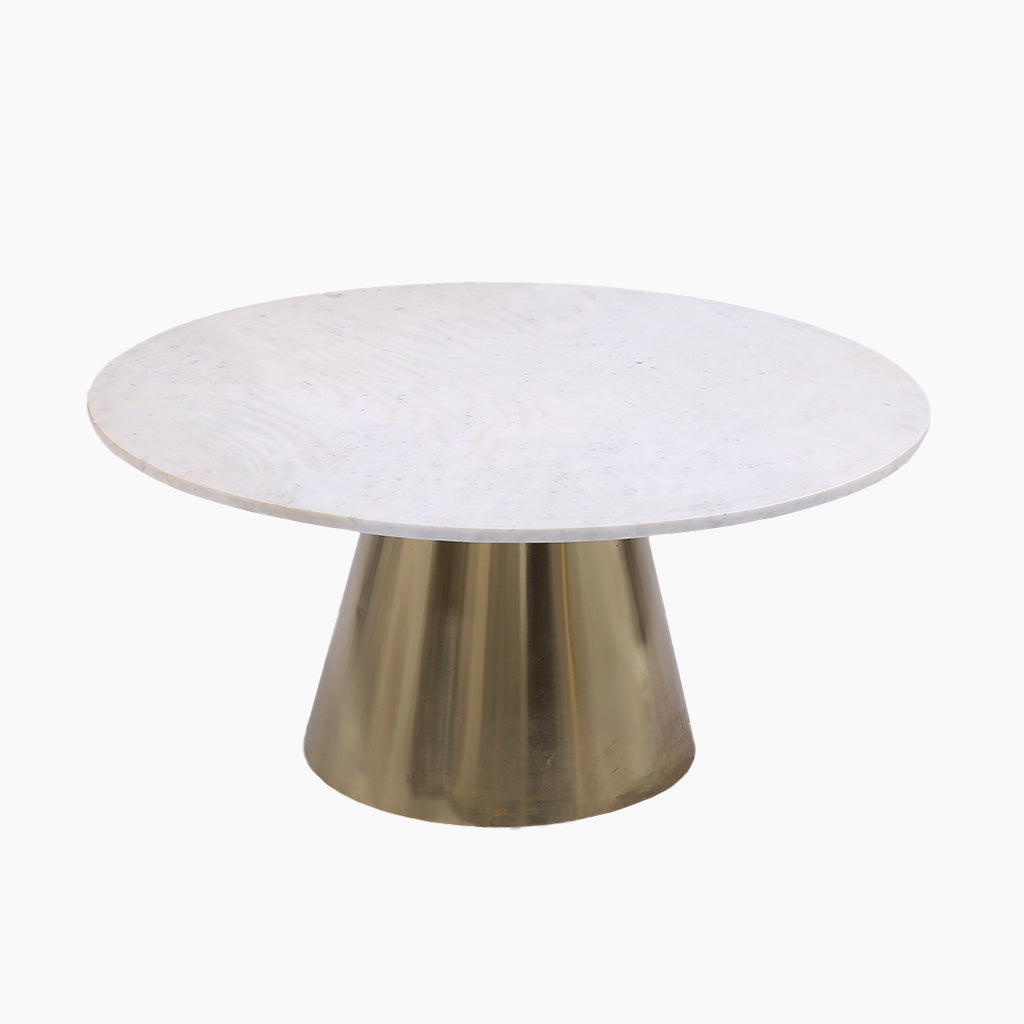 Halo Marble Round Coffee Table