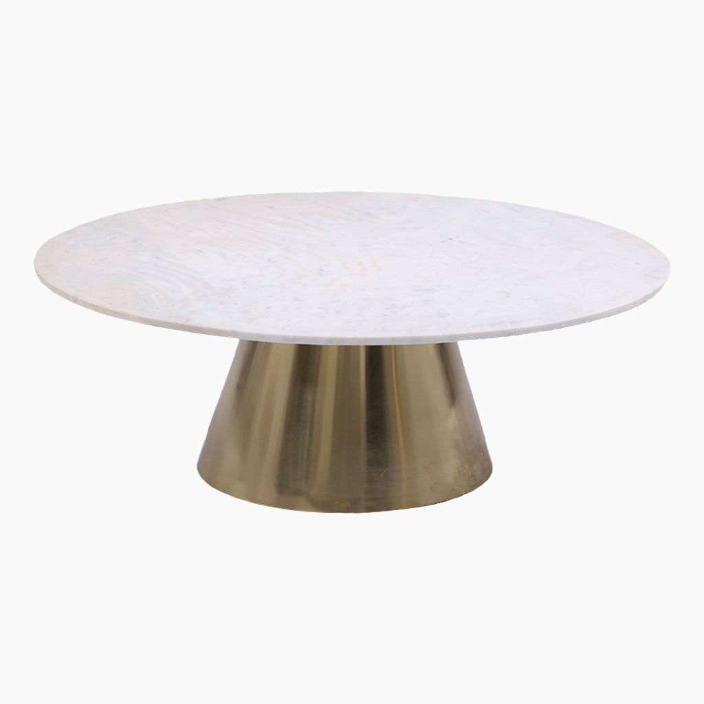 Halo Marble Round Coffee Table