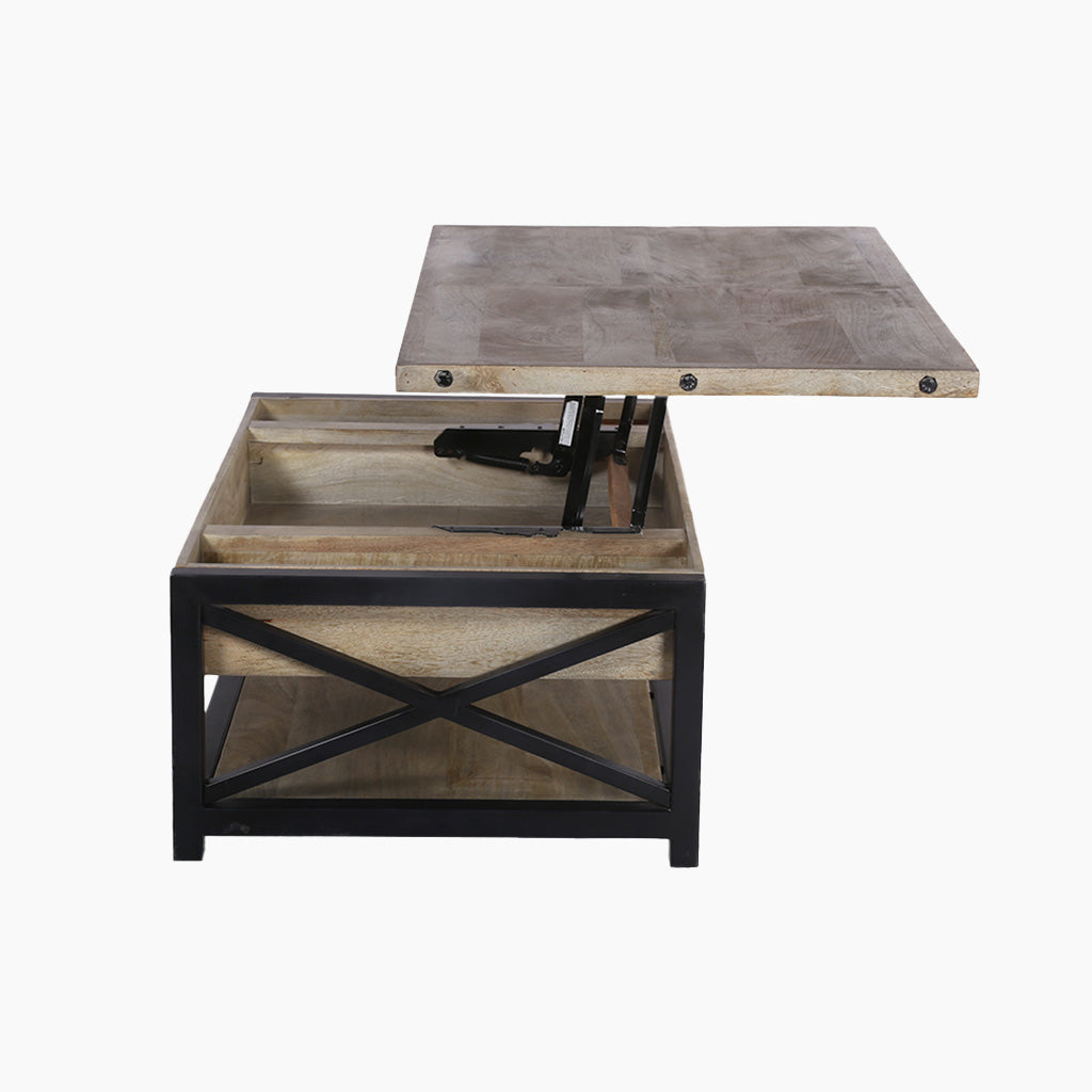 York Wooden Storage Coffee Table