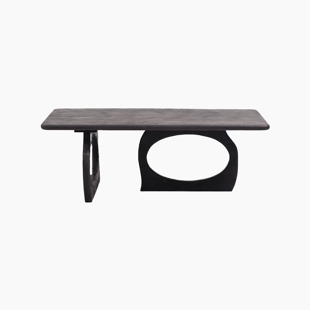 Hartley Black Modern Coffee Table