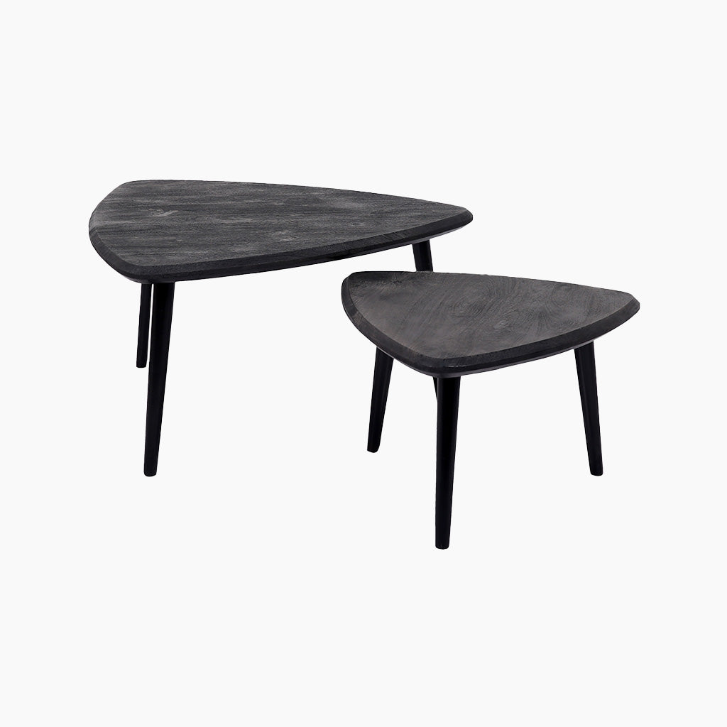 Duet Wooden 2x Tringle Coffee Table