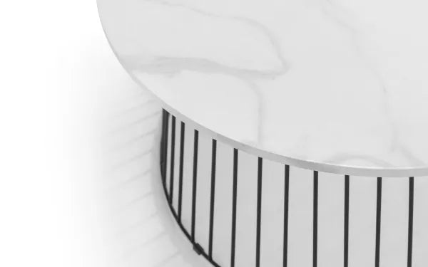 Meru Marble Round Coffee Table