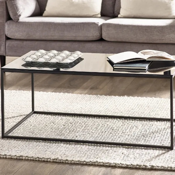 Parnis Smoked Glass Coffee Table