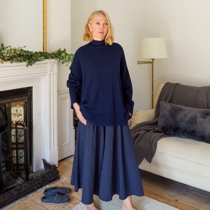 Chalk Lyndsey Jumper Navy