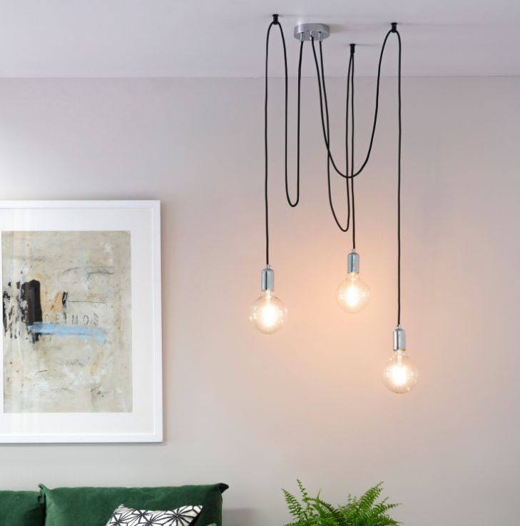 Studio Chrome Cluster Light
