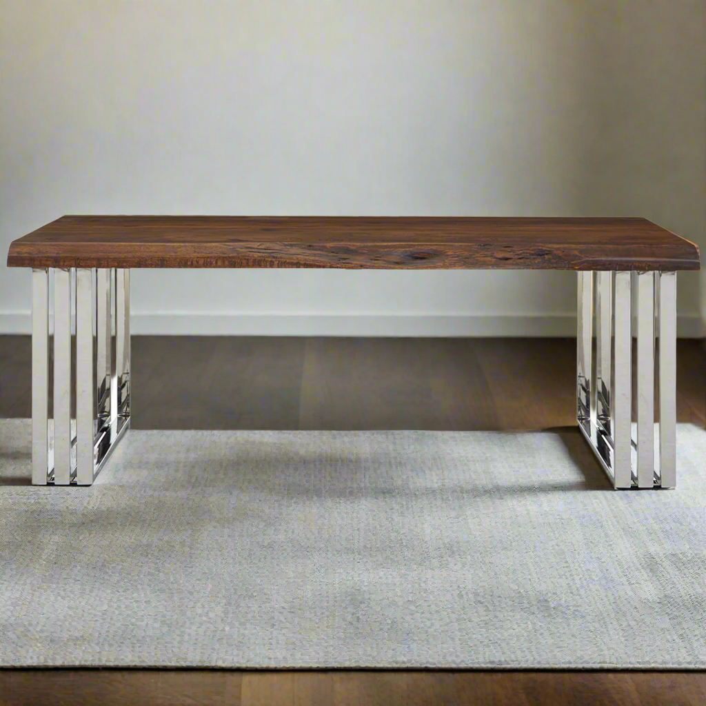 Nebula Wooden Rectangle Coffee Table