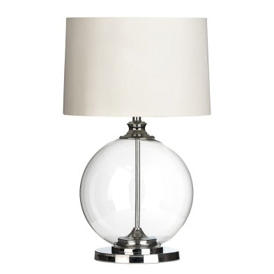 Glass Ball Table Lamp