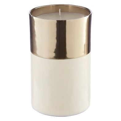 Large Glossy White Candle