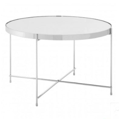 Sirocco chrome side table