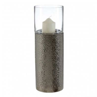 Medium Glass Pillar Candle
