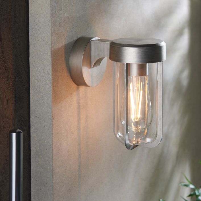 Alva Outdoor Wall Light Aged Pewter