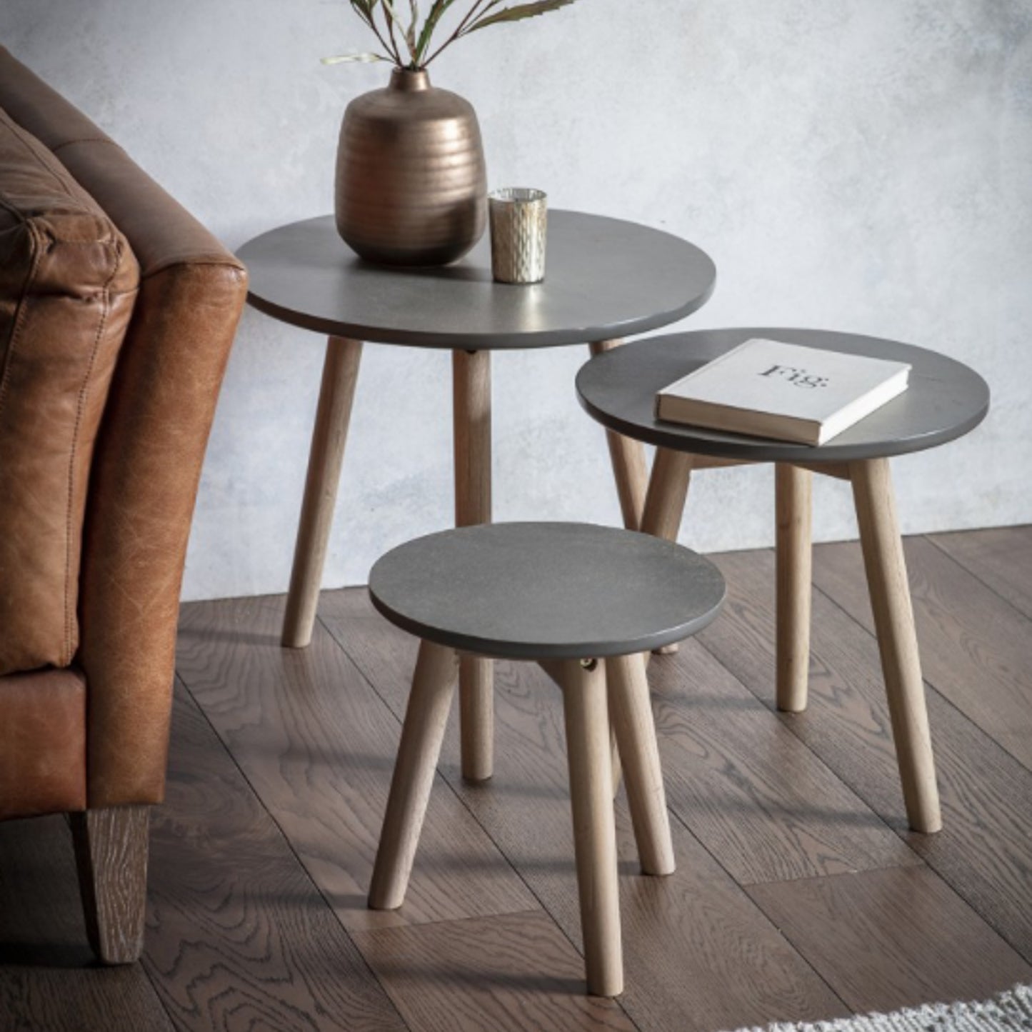 Berga Set of 3 nested tables