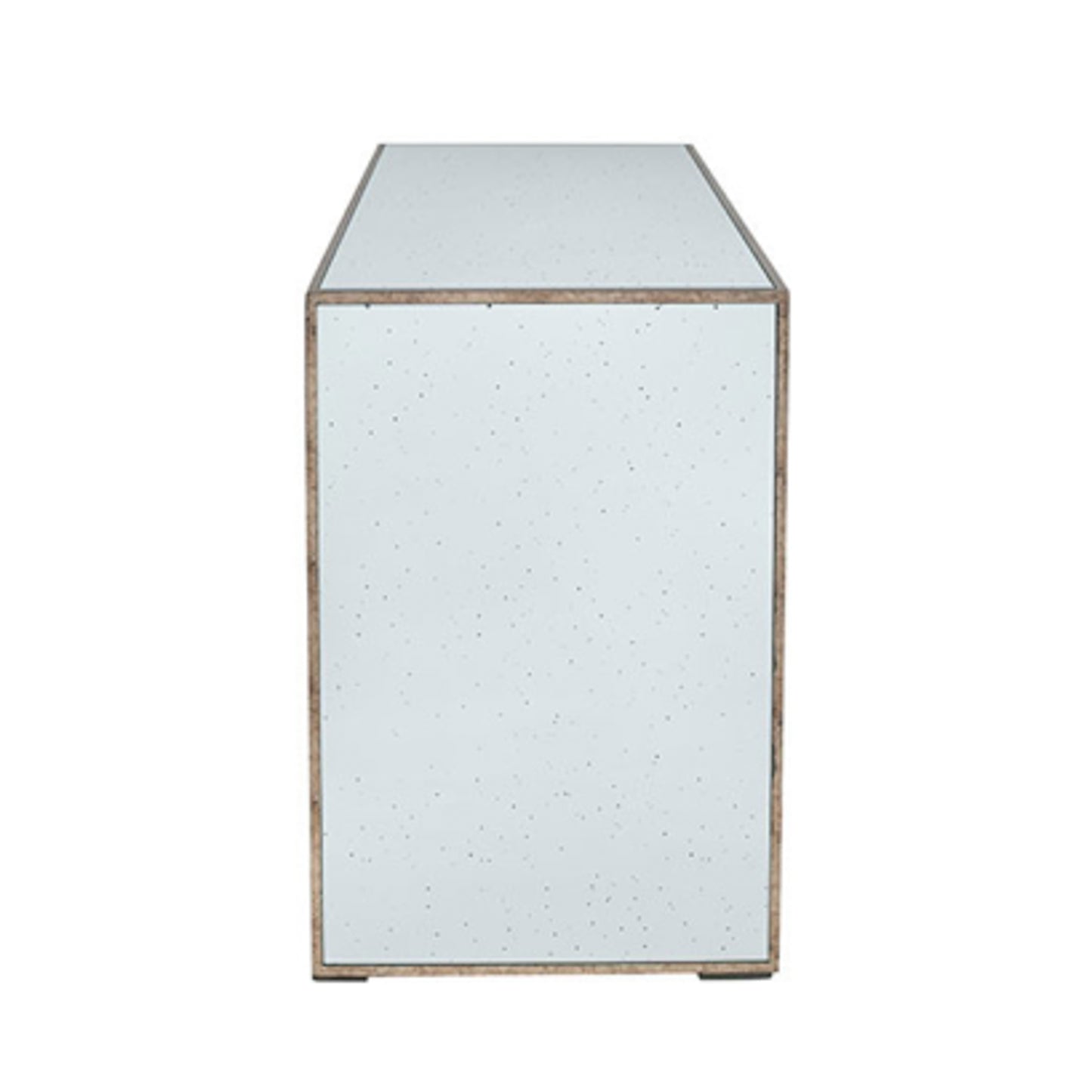 Brina Grey Velvet and Antique Effect Console Table