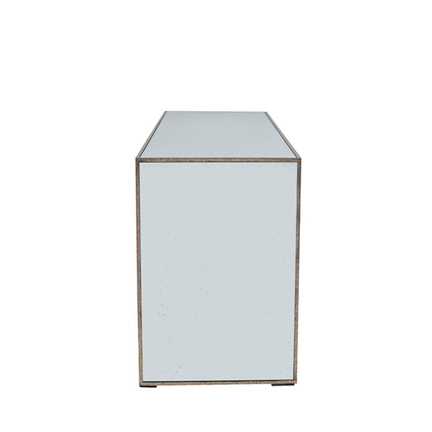 Brina Grey Velvet and Antique Effect Sideboard