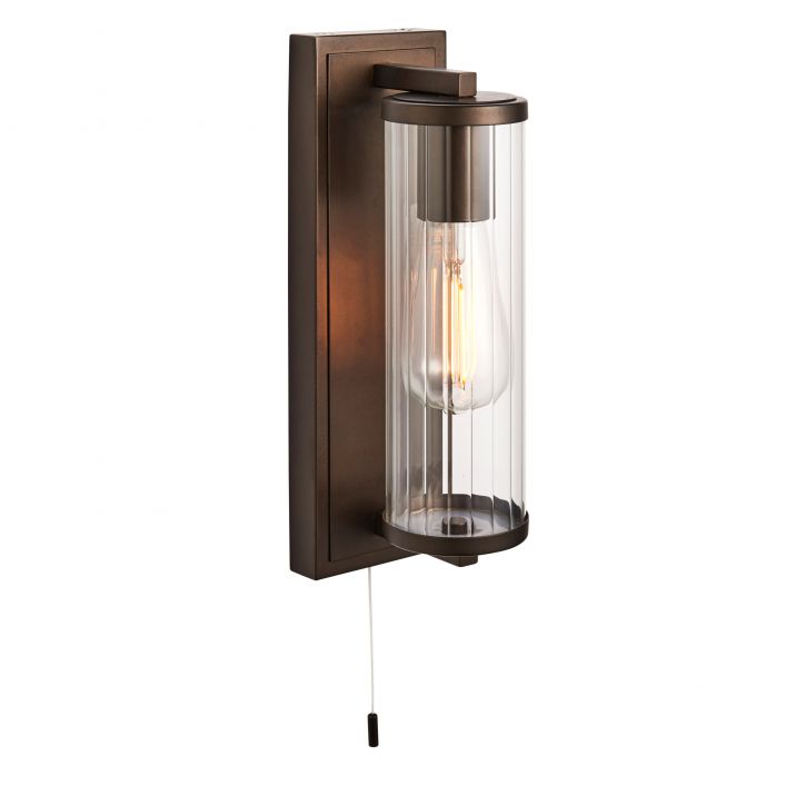 Cassidy Bathroom Wall Light - Bronze