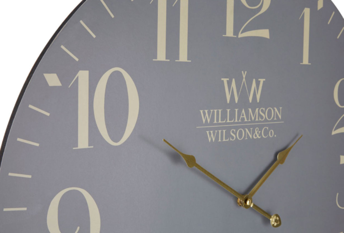Classic Grey Wall Clock 60cm
