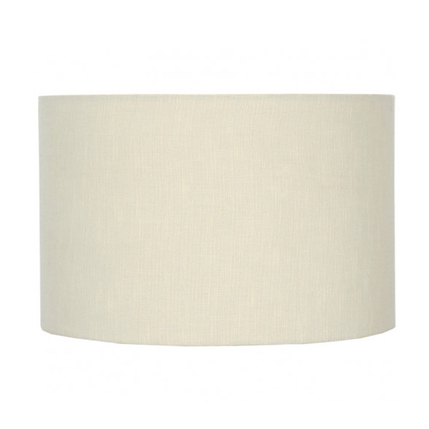 Cream Linen Drum Shade 30cm