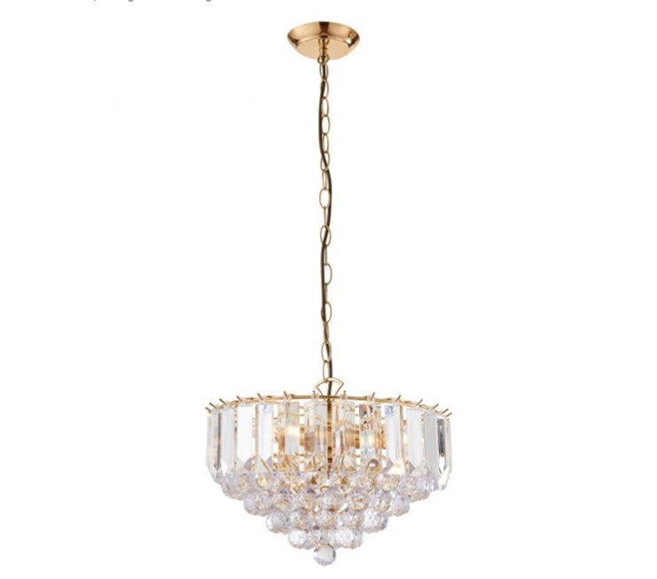 Fargo 3 Pendant Light Brass