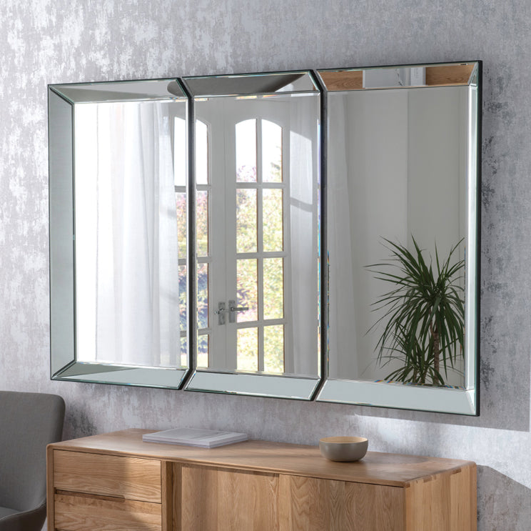 Geneva Mirror Silver