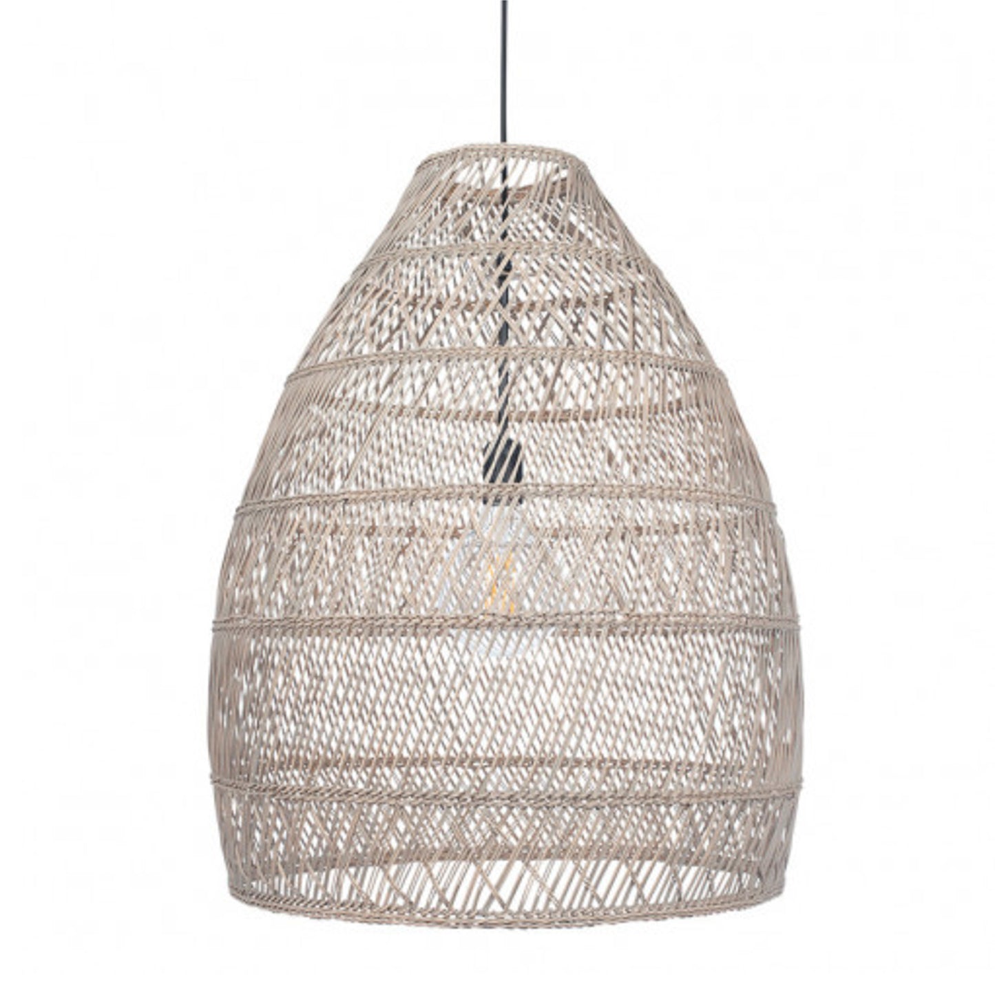 Extra Large Grey Woven Shade