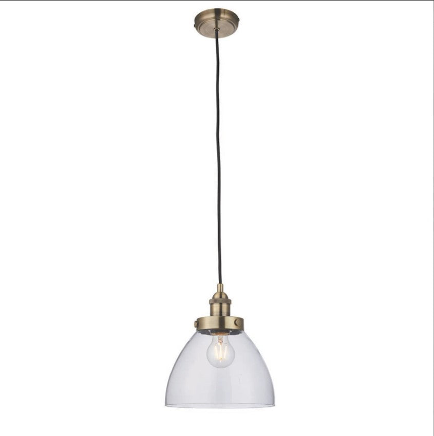 Hansen Pendant Light Antique Brass