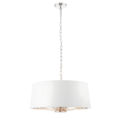 Hentrietta 1 Lighting Nickel Pendant Light