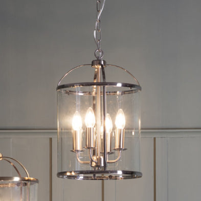 Lambert 4 Light Chrome Lantern Light