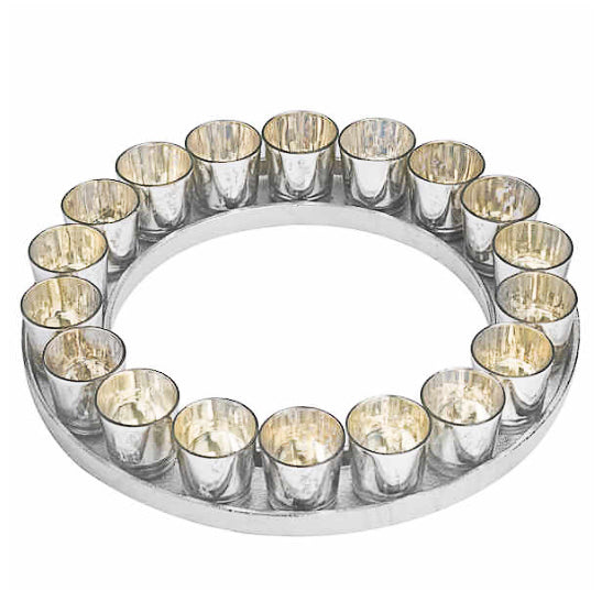 Large Candle Votive Tray
