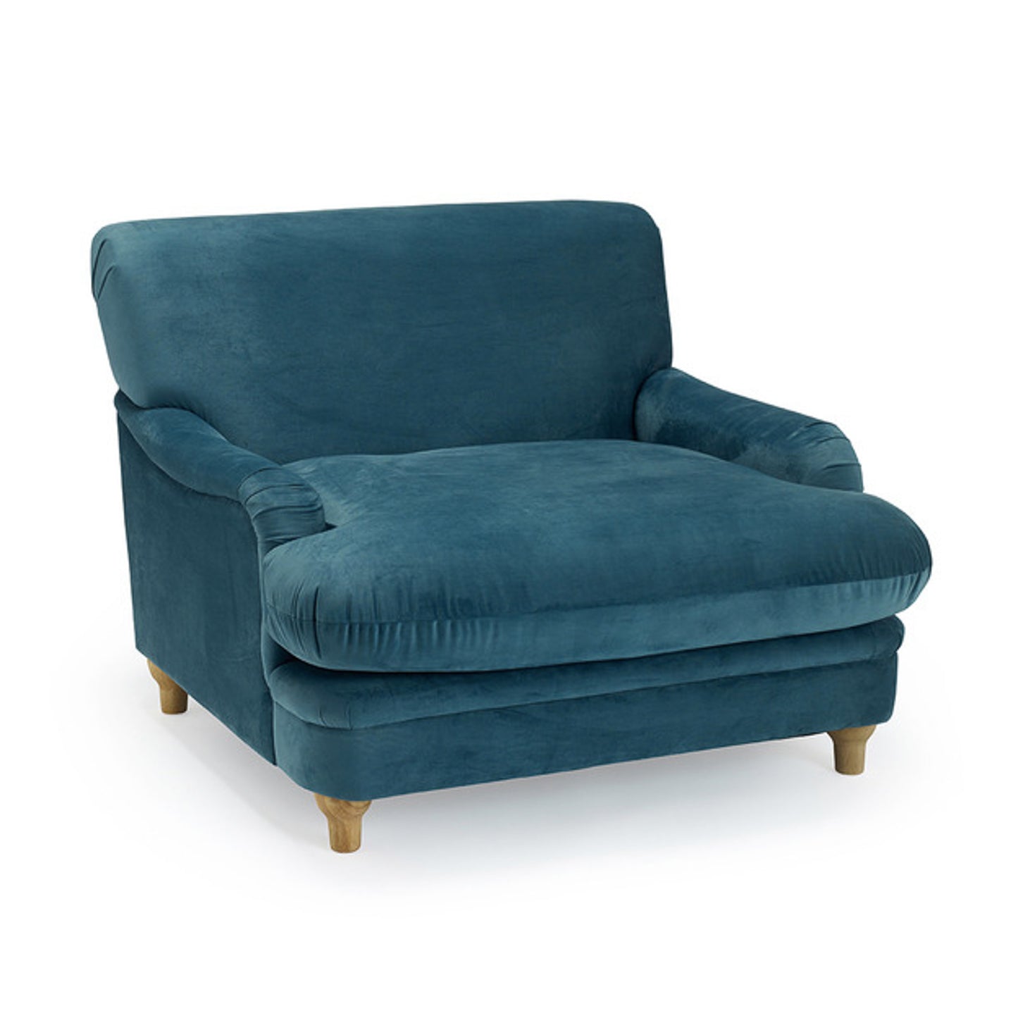 Laura Blue Velvet Occasional Chair