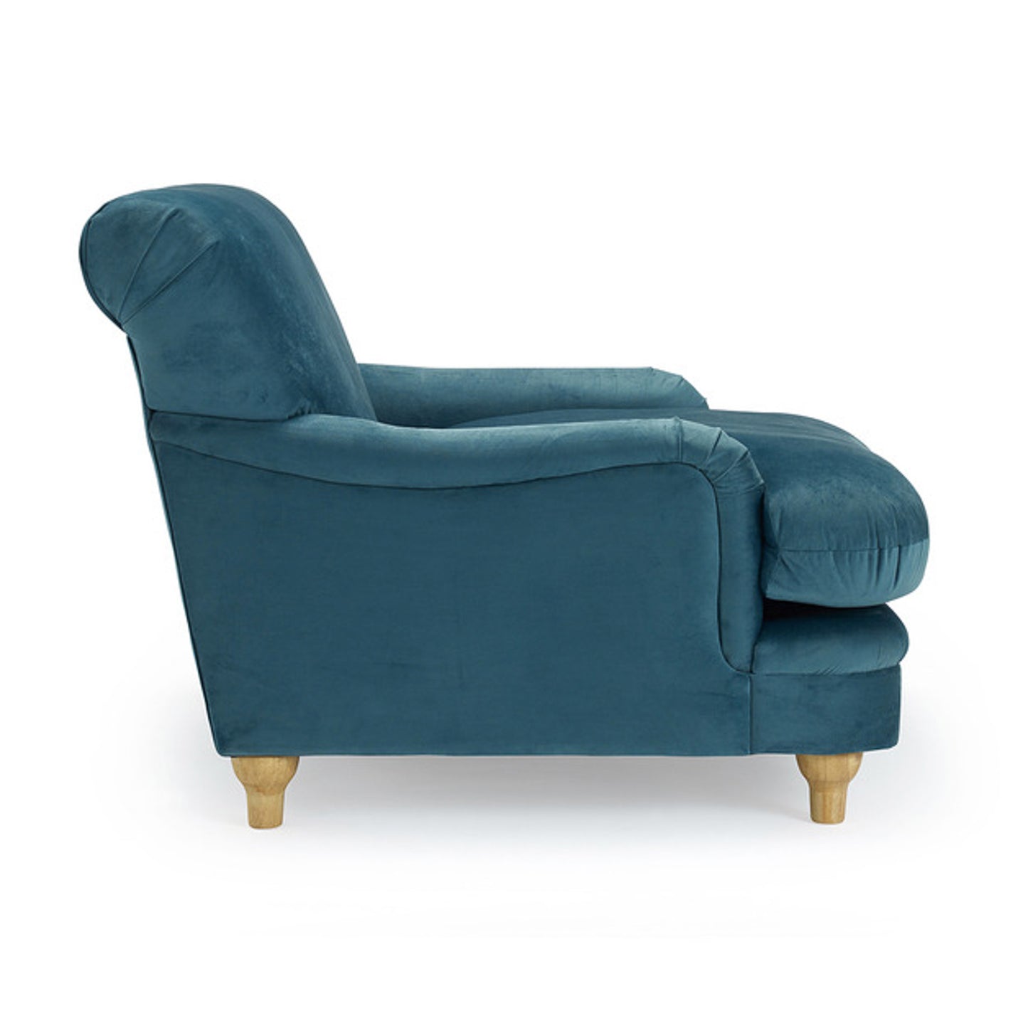 Laura Blue Velvet Occasional Chair