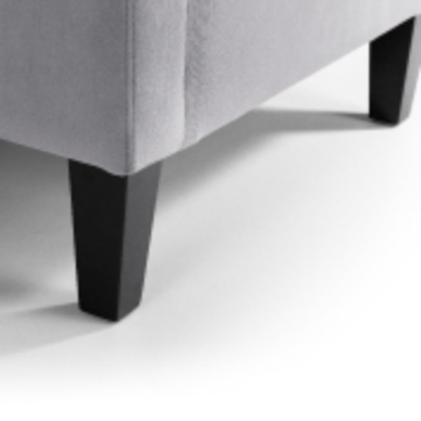 Maisonne Grey Velvet Chair