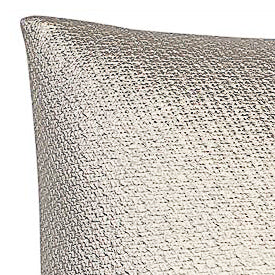 Gold metallic leather weave cushions 45cm x 45cm