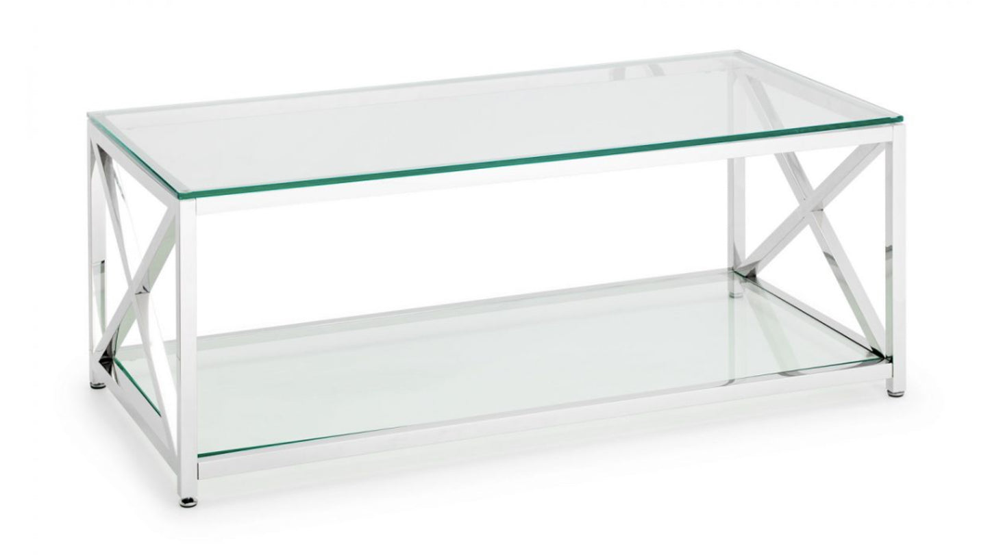 Mimi Chrome Coffee Table
