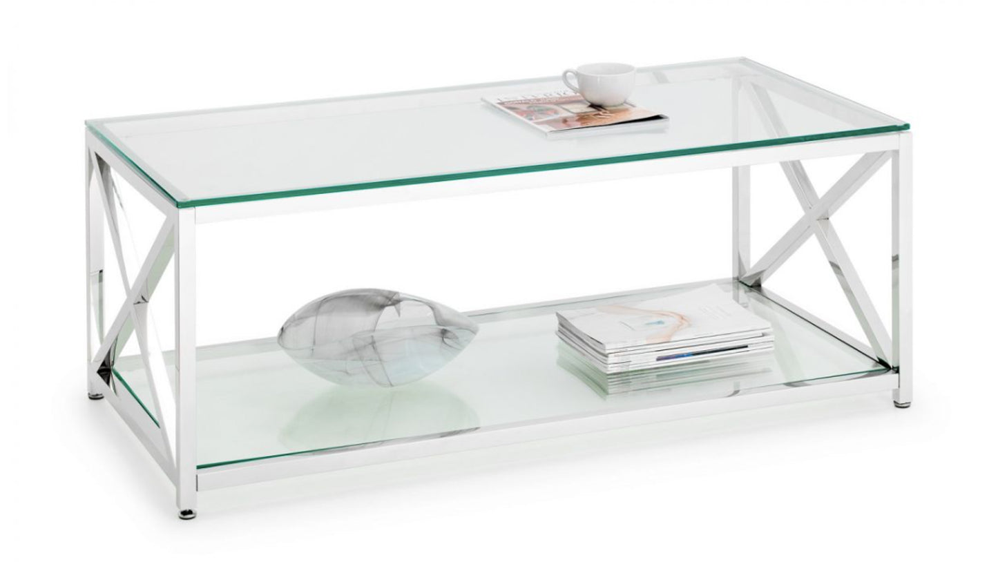 Mimi Chrome Coffee Table