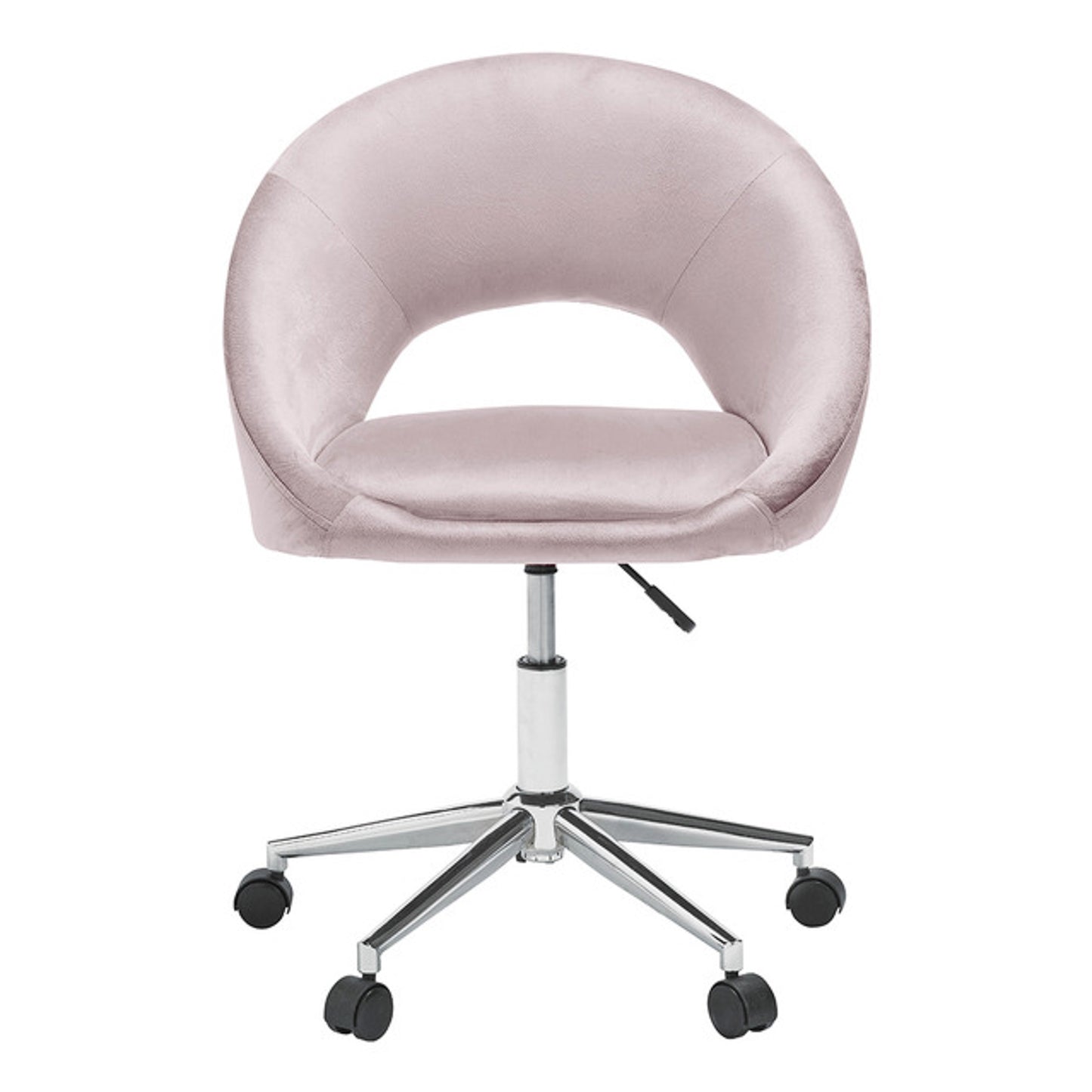 Pink Velvet Desk Chair